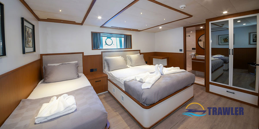 Çınar Yıldızı Trawler Yacht Charter